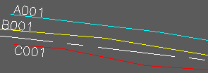 Xdata added to the 3D Polylines to be used for defining the layers to be used when section drawing