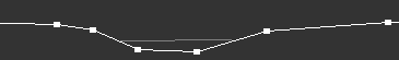 Example graphic from cross section with two Polylines - bed section in white, silt in grey