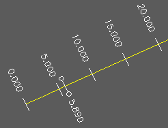 3D Polyline in yellow