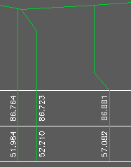 LH by cranking from Top, RH by cranking from Bottom, both with with the picked locations vertical position as "Y"