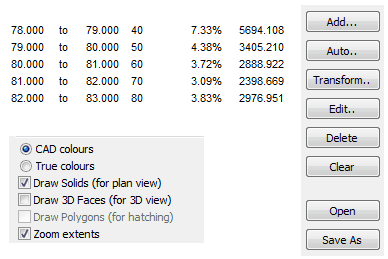 Dialogue example for quick Automatic assignment of CAD colours