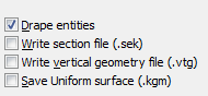 Settings for typical use